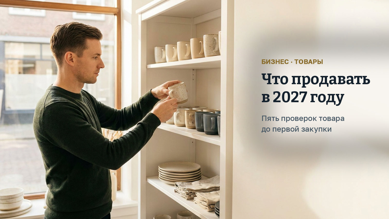 Что продавать в 2027 году: как выбрать товар по цифрам, а не по чужой подборке