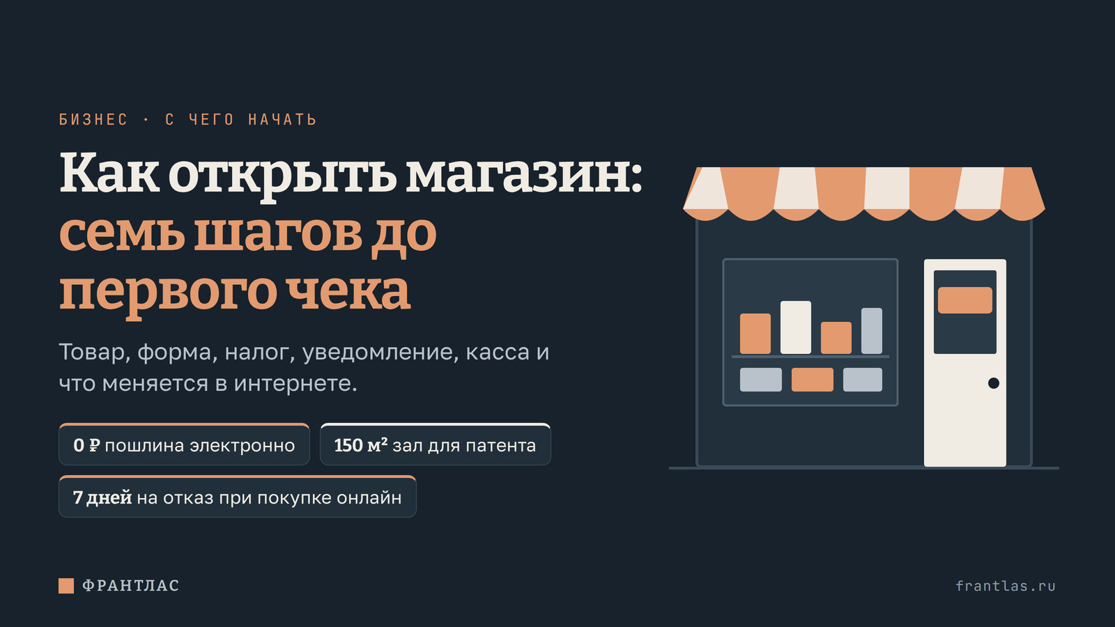 Как открыть магазин: семь шагов до первого чека, в зале и в интернете